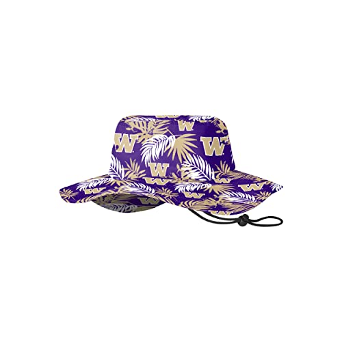 FOCO Washington Huskies NCAA Floral Boonie Hat