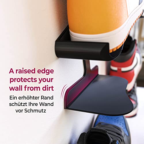 Supporto da parete per scarpe da ginnastica