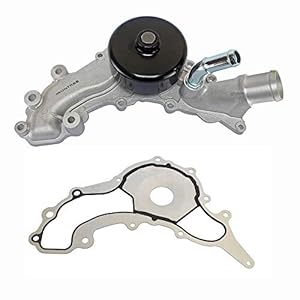 IRONTREE AW6169 Professional Water Pump Kit with Gasket Compatible with Chrysler Town & Country 200 300, Dodge Grand Caravan Charger Durango, Jeep Grand Cherokee, Volkswagen, Ram 1500, 3.6L V6 Engine