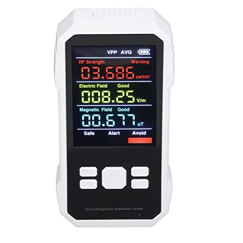 Detector de Radiación EMF Portátil con Alarma miniatura 7