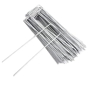 Graszoden, Tuinpalen Grondnieten Spikes U-vormige Fixer Tuinpennen Netpennen Grondpennen voor Liggend Gazon