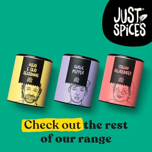Just Spices I Aglio e Olio Seasoning, 50g I Enjoy classic Italian flavour in an instant