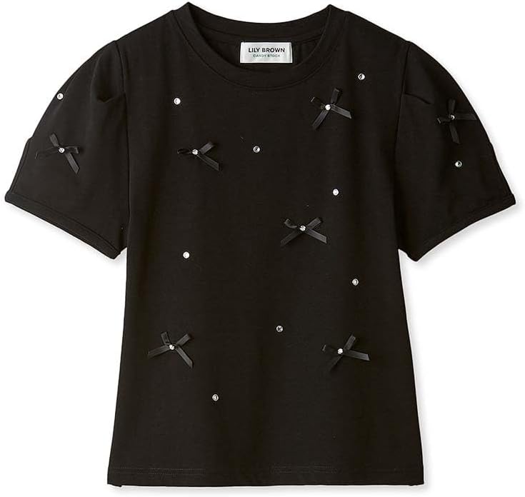 Amazon | [リリーブラウン] L.B Candy Stock ビジューリボン  