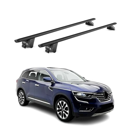 OMAC Dachträger für Renault Koleos 2016-2024 Aluminium Schwarz