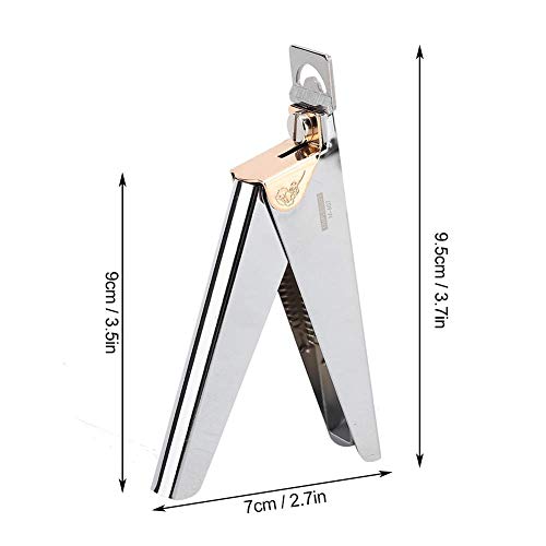 Professionele U-vormige nagelschaar, nagelschaar voor nagelstudio's, comfortabel en snel, veilig en beschadigt de… - Afbeelding 7