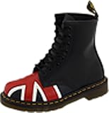 Dr. Martens 1460 Originals Union Jack 8 Eye Lace Up Boot,Black Smooth Leather,5 UK (6 M US Mens / 7 M US Womens)