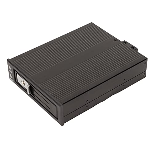 Caja externa para disco duro 3.5in aluminio con ventilador miniatura 3