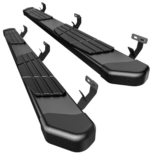 Estribos laterales negros para RAM 1500 Crew Cab 2009-2018