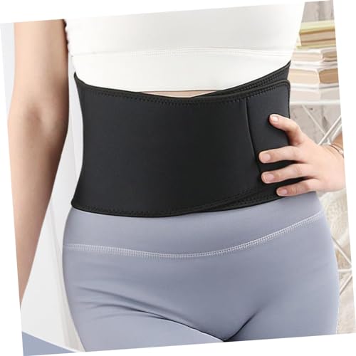 Faja Abdominal con Resorte para Cintura Negra miniatura 3