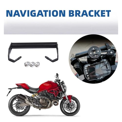 Support plaque navigation aluminium Ducati MTS 1260 et V2s - 3