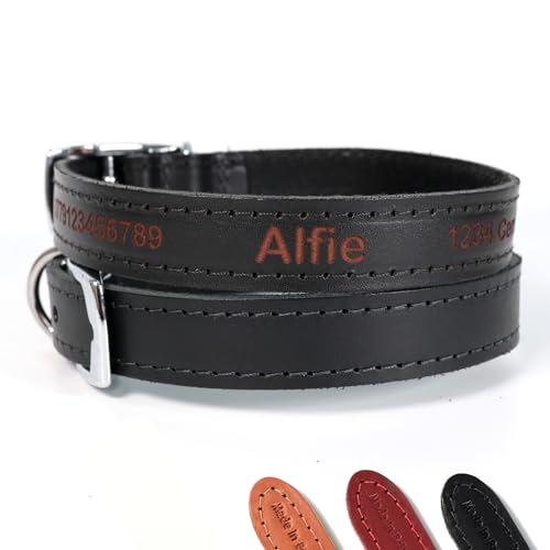 Ancol Heritage Leder-Hundehalsband UK hergestellt