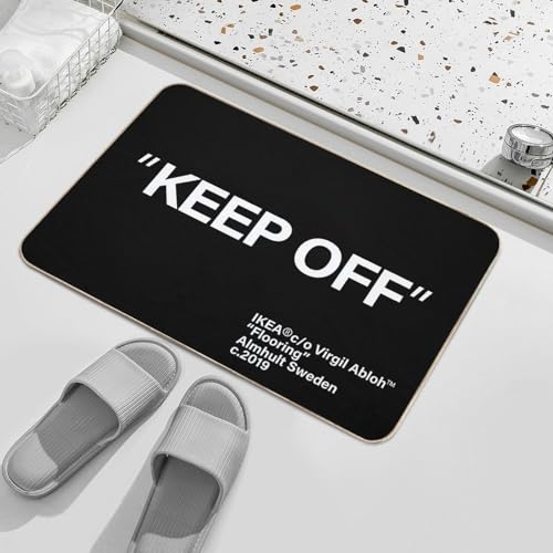 Tapete grande moderno Keep Off 60x40 cm antideslizante miniatura 4