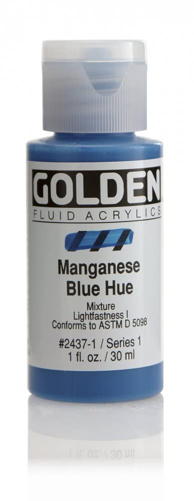 Pro-Art Mangn Blue-Golden Fluid Acrylic, Acrylic, Multicolour