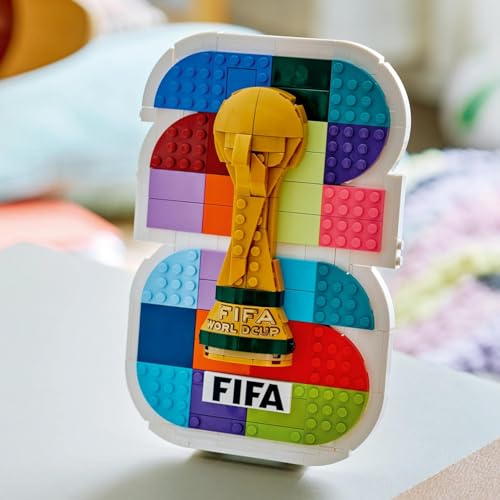 Image of LEGO Editions FIFA World Cup 2026 Official Emblem - Soccer Decor - Building Set - 43032