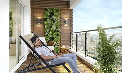 PRAMUKH FASHION Rest Chair Outdoor and Indoor, Metal Furniture Relaxing and Comfortable Reclining,Garden, Living Room, Balcony, Hall,Deck Adjustable Sun Lounger for Beach- (Beige)