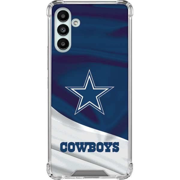 Skinit Clear Phone Case Compatible with Galaxy A13 5G - Officially Licensed NFL Dallas Cowboys Design