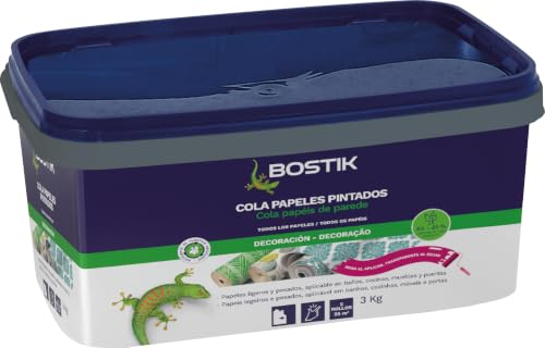 Bostik, Tapetenkleister, alle Arten von Tapeten, feuchtigkeitsbeständig, gebrauchsfertig, zur Verwendung mit Rolle oder Pinsel… – Ansicht 1