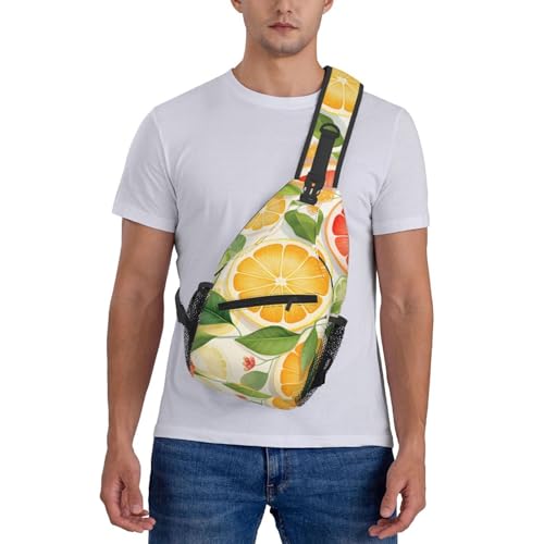 Morrales de senderismo con diseño divertido de limones miniatura 7
