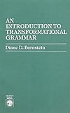 An Introduction to Transformational Grammar