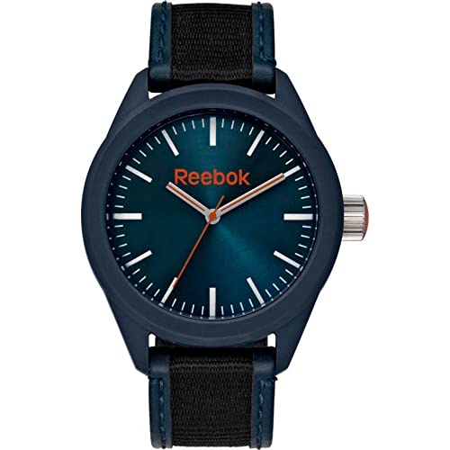 Opiniones de Reloj Reebok los mejores 10. 42 Reebok - Reloj Reebok Material Piel Correa Color Negro - Análogo