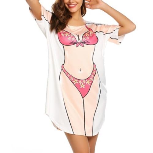 Robe couverture en coton douce et chemise de bikini pour femme