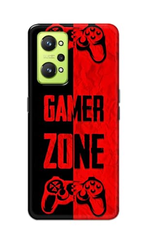 Image of Printed Hard Back Cover Case for Realme GT Neo 3T 5G Back Cover (Gamer Zone) -1111