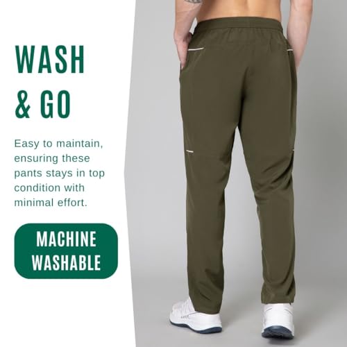 Image of Track Pant for Men for Running, Gym Sports Lower for Men & Boys Summer Track Pants for Men, Boys Multipurpose Mens Lower Activewear Regular Fit Trousers Sports Night Pants for Men