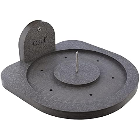 Squirrel Feeder Corn Cob Chipmunk Platform Outdoor Feed Station Poly with Rain Water Drain Holes Cover