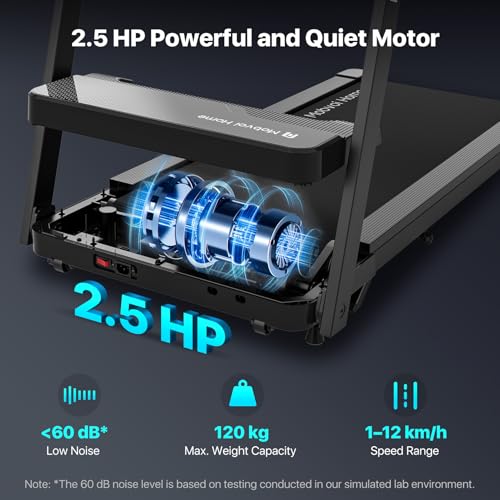 Mobvoi Home Treadmill Ultra 3 in 1 Walking Pad with 6% Incline for Home Office 2.5HP Walking Running Treadmill Holder for Cup Phone Laptop Large Running Area LED Display Speaker 12KMH 120kg - Image 5