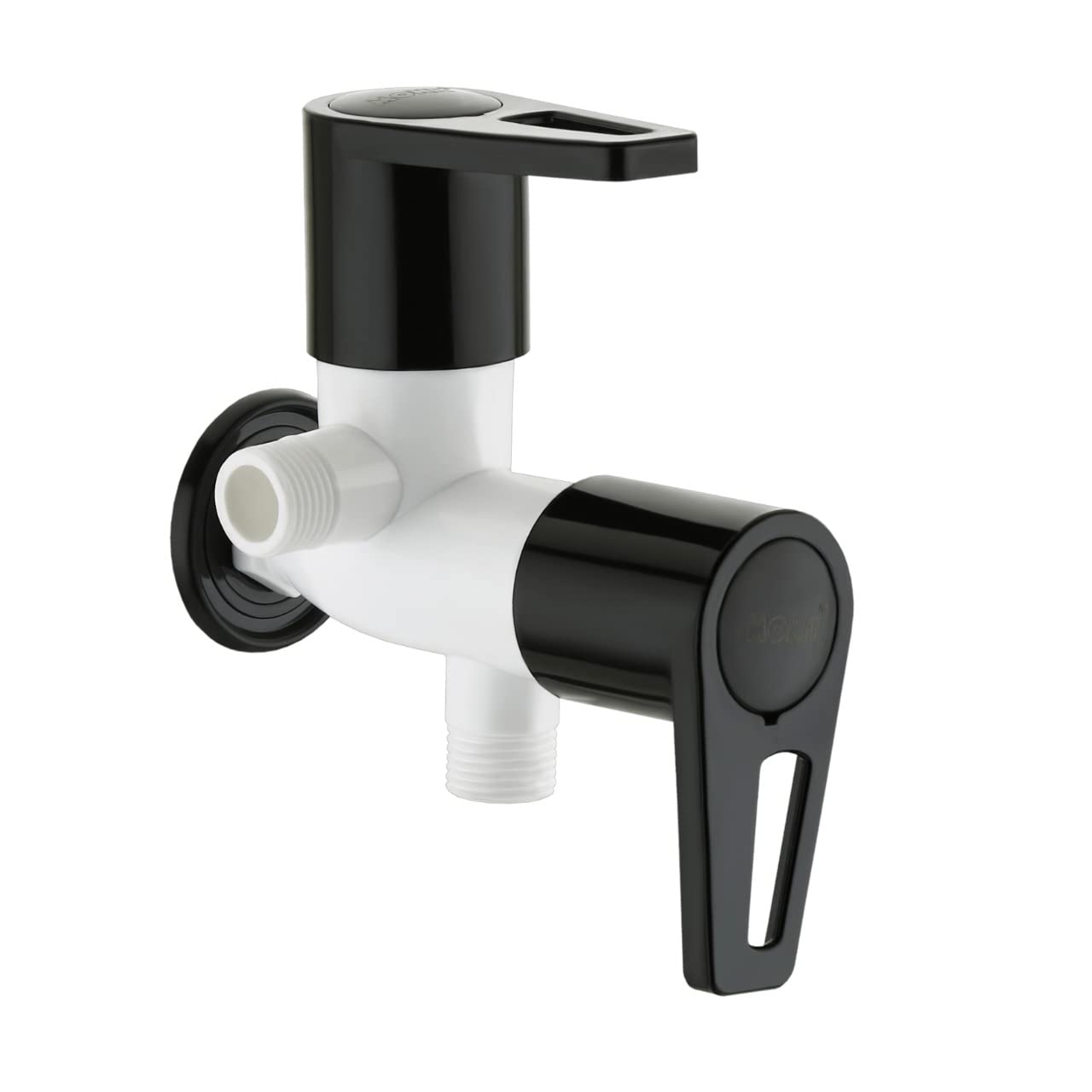 2 way Angle Cocke for Bathroom/Angle Cocke Tap/ABS Plastic Angle Valve Tap/Stop Cock/Angular Stop Cock/Bathroom Cock for Hot and Cold Water (Eco Angle Cock)