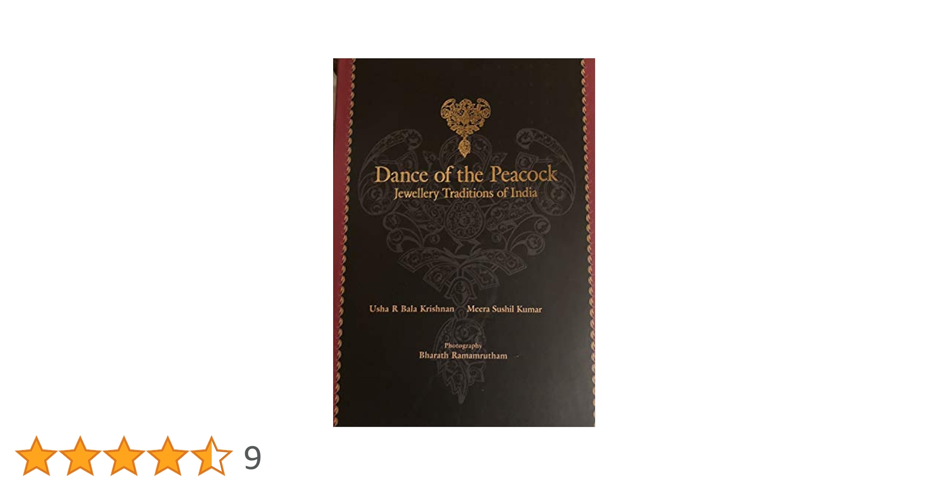 アート・デザイン・音楽 Indian Jewellery: Dance of the Peacock Buy Dance of the Peacock: Jewellery Traditions of India Book