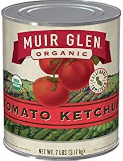 Muir Glen Organic Tomato Ketchup, 112 Oz (Pack of 6)