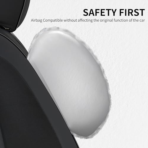 Image of FLORICH Car Seat Covers Front Seat, Leather Seat Covers for Cars, Waterproof Car Seat Protector Breathable, Front Seat Covers for Cars, Automotive Seat Covers Universal Fit for Most Cars SUV Truck