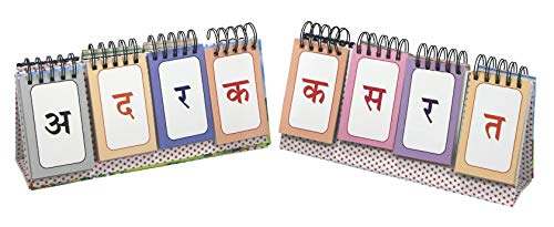 KPL LEARNING ASSOCIATES PVT. LTD. Hindi Alphabet/Word Builder/SHABD RACHNA (4 AKSHAR) – Spiral Bind for School Kids