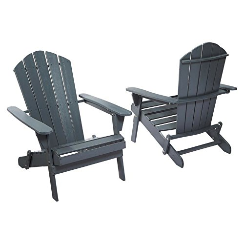 2 Pack Outdoor Folding Adirondack Chair Buy Online In Guatemala At Desertcart