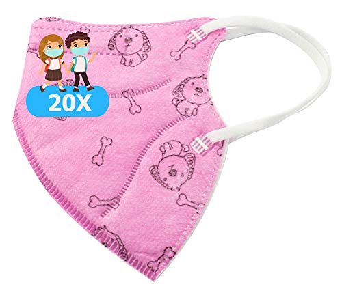 TBOC Mascarilla Higiénica Niños No Reutilizable - [Pack 20 Unidades] 5 Capas...