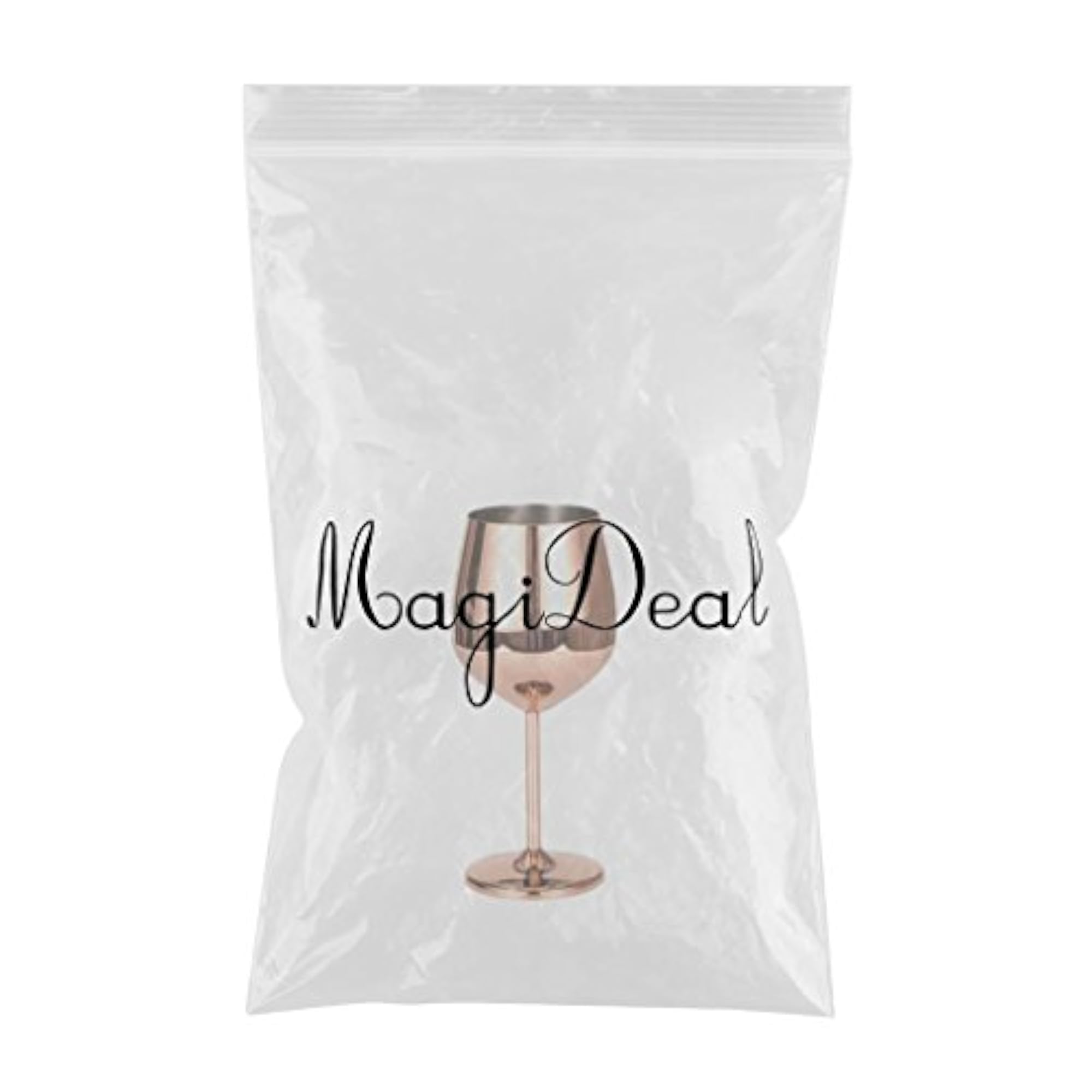 Stainless Steel Wine Glasses, Red White Goblets