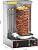 Electric Vertical Broiler Grill by KZU, Shawarma Machine Kebab Grill Gyro Rotisserie Oven for Indoor and Outdoor Barbecue Grill, Stainless Steel Grill for Kebab