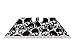NDZ Performance Steel Blade Replacement for Utility Knife & Box Cutters, Custom Razor Blade, Double Sided Laser Engraved Designs, Black - Skull - 1 Pack