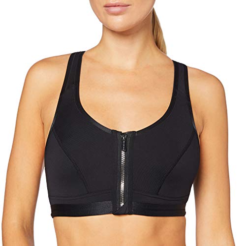 Dorina Damen Sport BH, Extreme, Schwarz ,XL