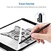 Jvkzaen EMR Stylus Compatible with Remarkable 2, Replacement Digital Pen with Eraser, 4096 Pressure Levels, Tilt Support, Palm Rejection, for Remarkable/Samsung/Kindle Scribe Devices(3 Pen Tips)