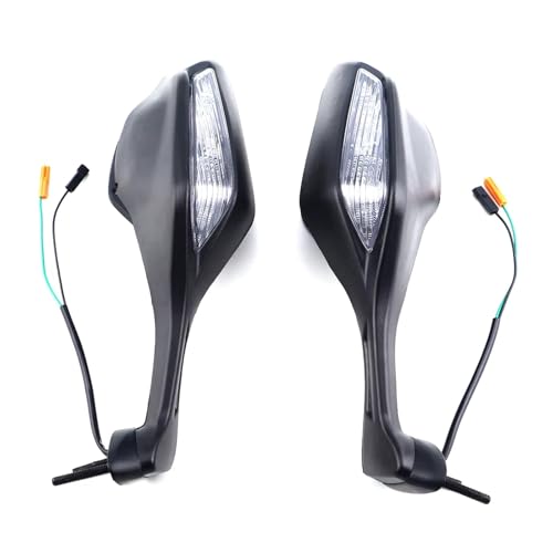 Retrovisores Moto CBR1000RR Con Luces Intermitentes LED Antivibración 5