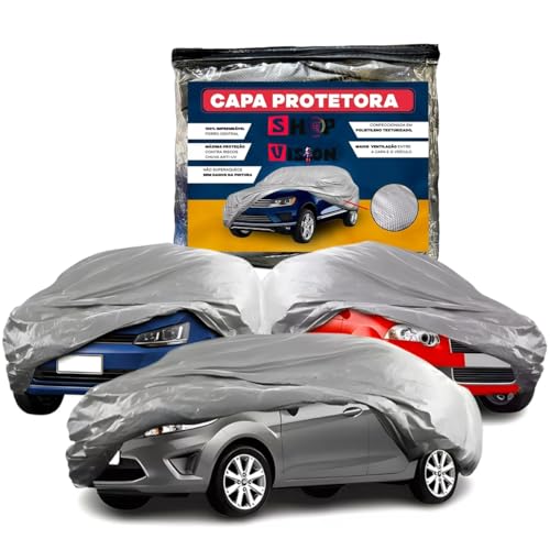 Capa de Cobrir Carro Protetora 100% Impermeável Proteção Chuva Sol Poeira Anti-uv (HB20)