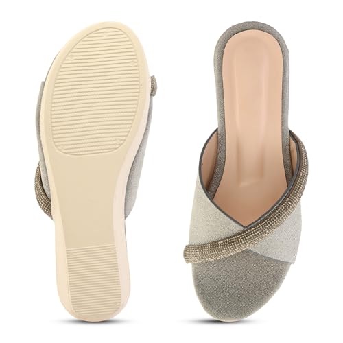 Image of Centrino Women's Sandals | Soft Cushioned Footbed for Extra Comfort | Stylish & Elegant Look for Ladies | Fashionable & Durable Sandal Comfort & Quality (9417)