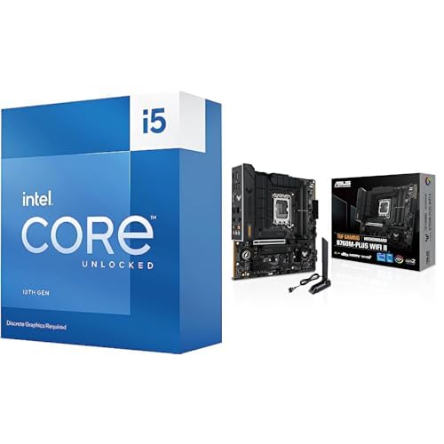 Amazon.com: Intel Core i5-13600KF Procesador de escritorio + ASUS