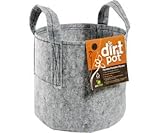 Hydrofarm HGDB15 15 Gallon Dirt Pot Portable Planter With Handles