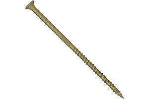 #10 x 5 Inch Bronze Star Torx Wood Screw