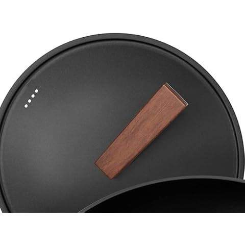 Todlabe Lid Handle, Wooden Handle of the Wok Pan Scald-Proof Cover