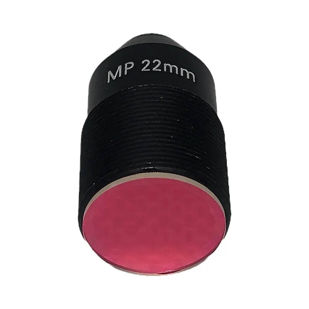 LOIUHBYTGCS High definition 2-megapixel 22mm pinhole lens 1/2.7 "m12 lens 650nm infrared filter(650nm IR Filter)