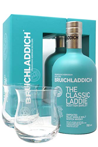 Bruichladdich - Classic Laddie with 2 x Glasses Gift Pack - Whisky